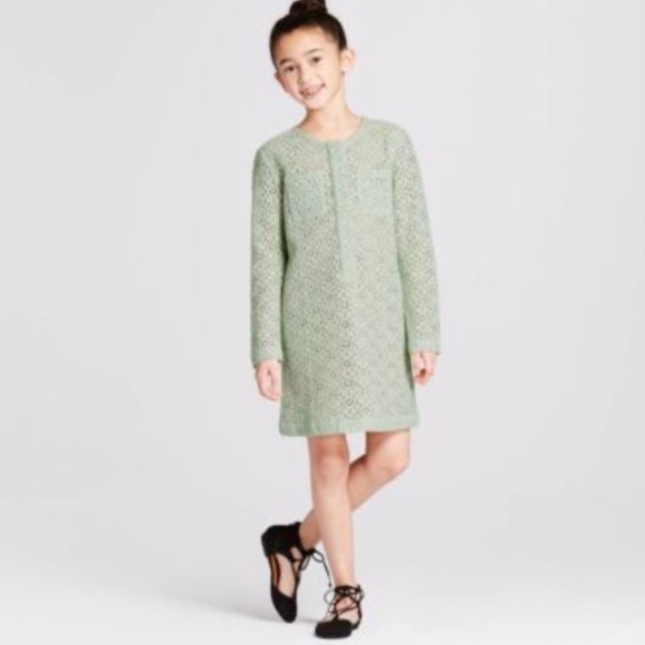 Victoria Beckham for Target Other - Victoria Beckham Target | Mint Green Lace Shift Dress
